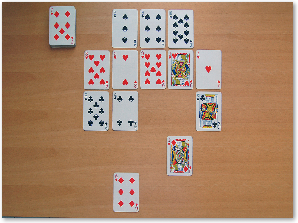 Poker Solitaire - Screenshot