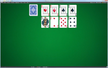 A game of Auld Lang Syne in SolSuite Solitaire