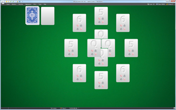A game of Captive Queens in SolSuite Solitaire