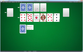 A game of Cribbage Solitaire in SolSuite Solitaire