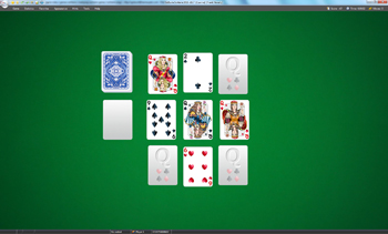 A game of Czarina in SolSuite Solitaire
