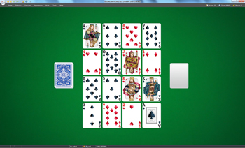 A game of Fifteens in SolSuite Solitaire