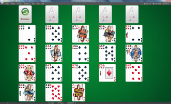 A game of La Belle Lucie in SolSuite Solitaire