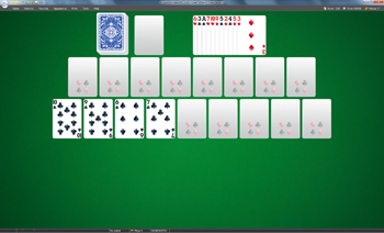 A game of Queen of Italy in SolSuite Solitaire