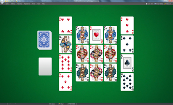 A game of Sultan in SolSuite Solitaire
